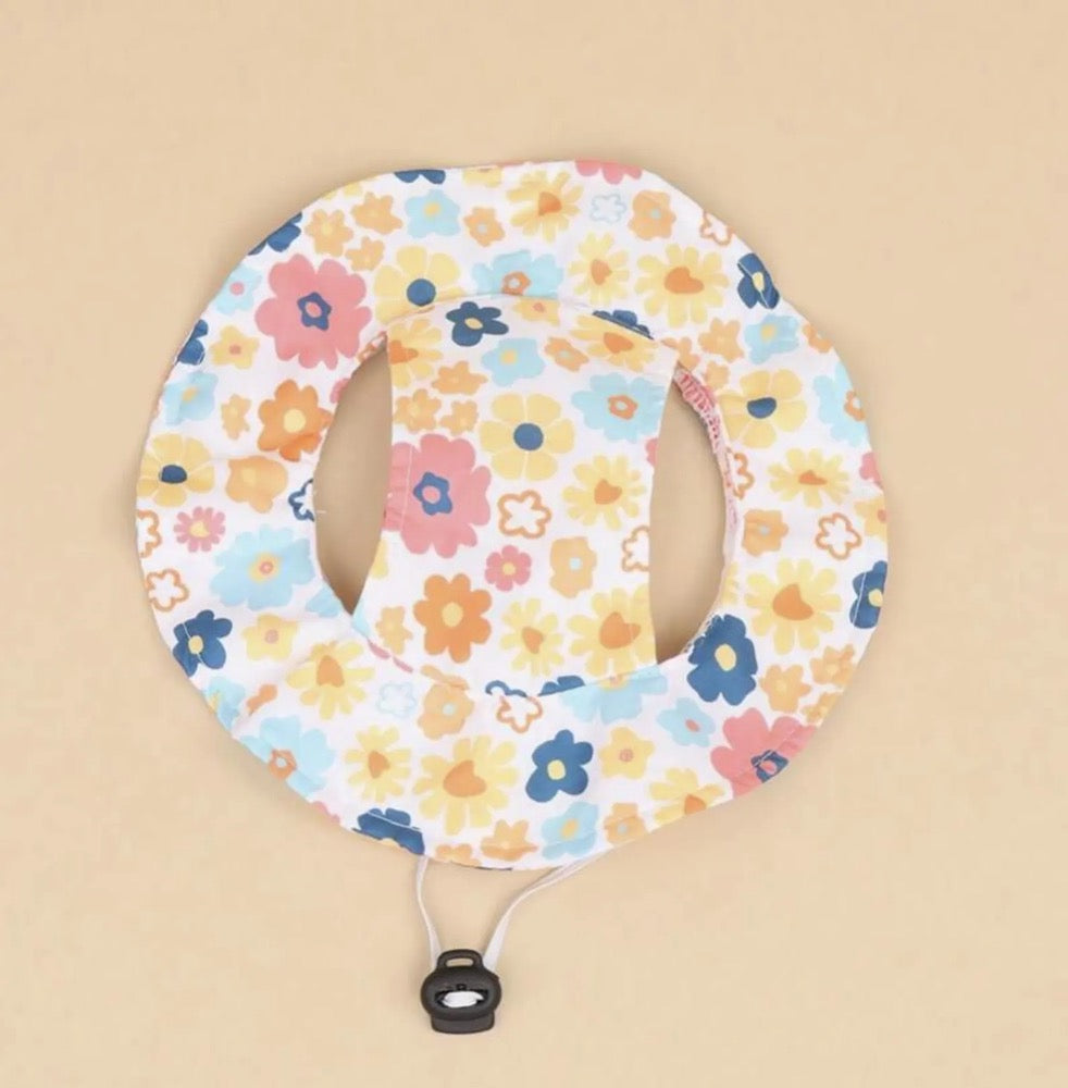 Mixed Floral Dog Summer Hat